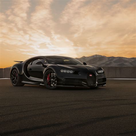 Bugatti Chiron Sport Wallpaper 4K, Hyper Sports Cars, Black cars