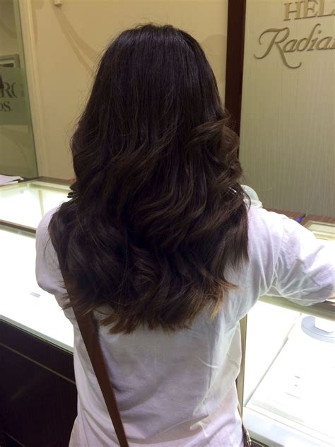 Thick layered hair!