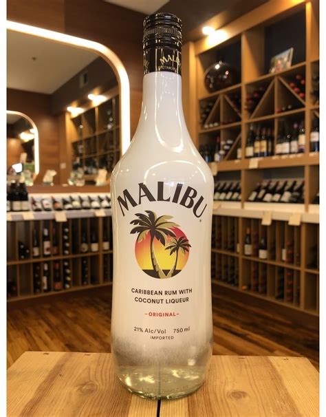 Malibu Coconut Rum - 750 ML - Downtown Wine + Spirits