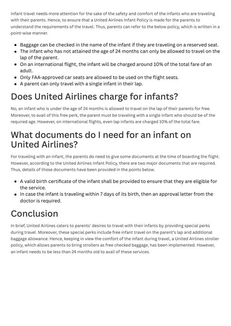 PPT - What is United Airlines' policy for infants? PowerPoint ...