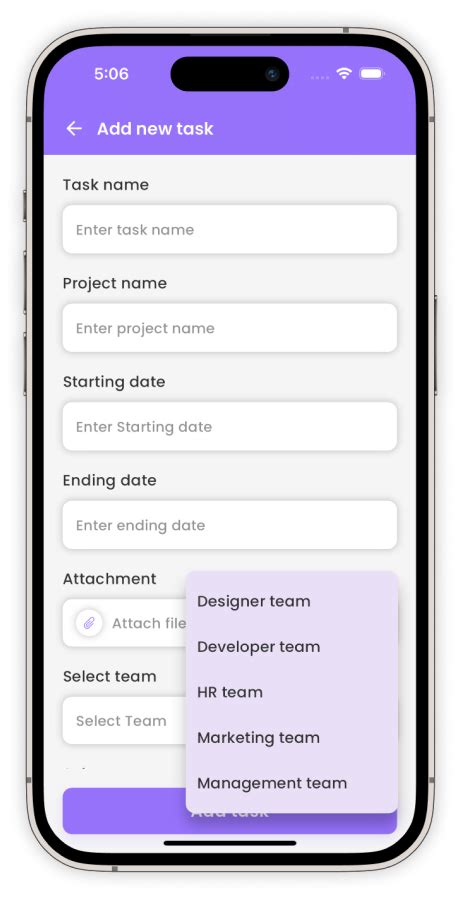 Go Task App 的图像结果
