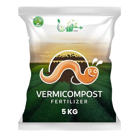 Sdf Organic Vermicompost Fertilizer Manure For Plants 5 Kg : Amazon.in ...
