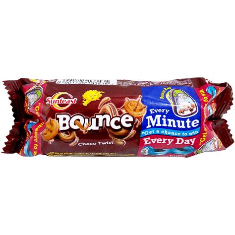 Sunfeast Bounce Biscuits - Choco Twist, 60g Pack : Amazon.in: Grocery ...