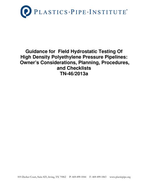 Image result for HDPE Testing Procedures