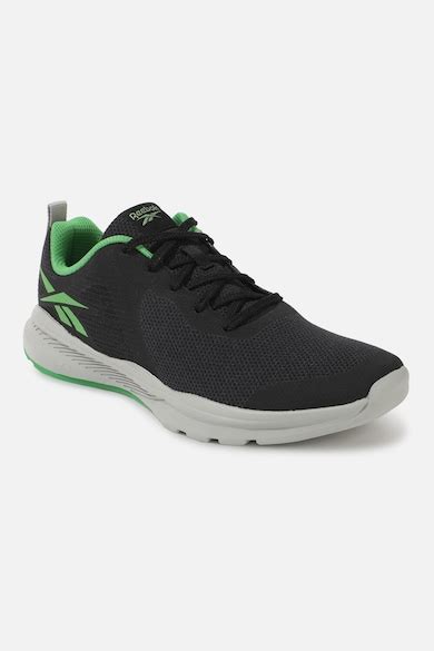 Reebok India Official | Crunch Runner - Men Black Running Shoes - Men ...