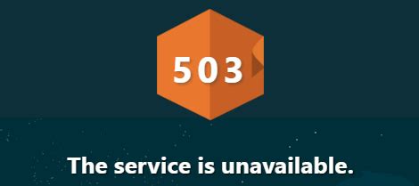 Image result for Service Not Available Error