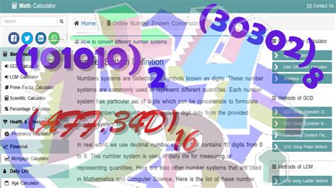 Image result for Number System Conversion in Computer