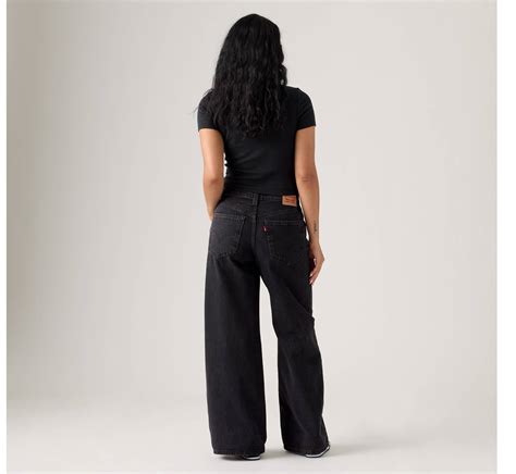 '94 Baggy Wide Leg Jeans - Black | Levi's® CZ