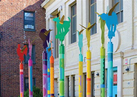Public Art Installation Enlivens Mount Vernon Public Library Facade ...