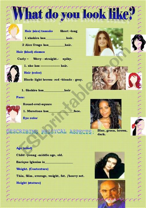 How Do They Look Worksheet 的图像结果