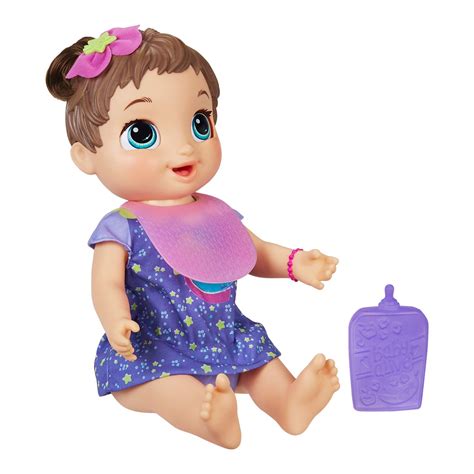 Poupée Baby Alive Grows Up (rêveuse), cheveux bruns, plus de 75 sons ...