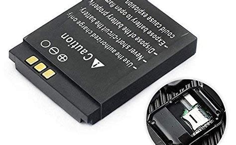 Rhymestore LQ-S1 Battery (Compatible with DZ09 Smartwatch) , Black ...