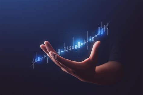 Empresário mão crescimento investimento negócios estoque finanças lucro ...