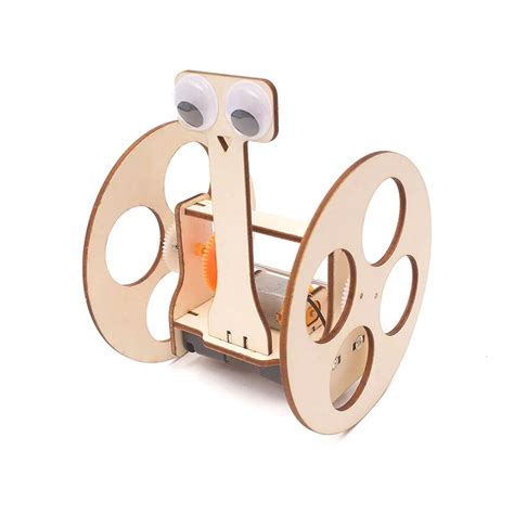 DIY Balancing Car STEM Kit Wooden Balancing Car Robot – REES52