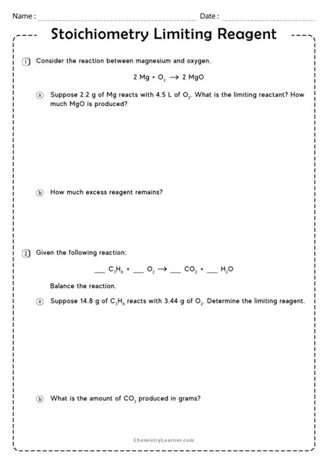 How to Do Limiting Reagent Problems 的图像结果