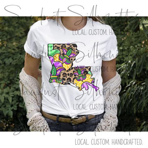 Louisiana Mardi Gras – Sawdust Silhouettes