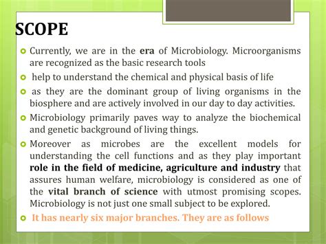 Histroy and scope of microbiology | PPTX