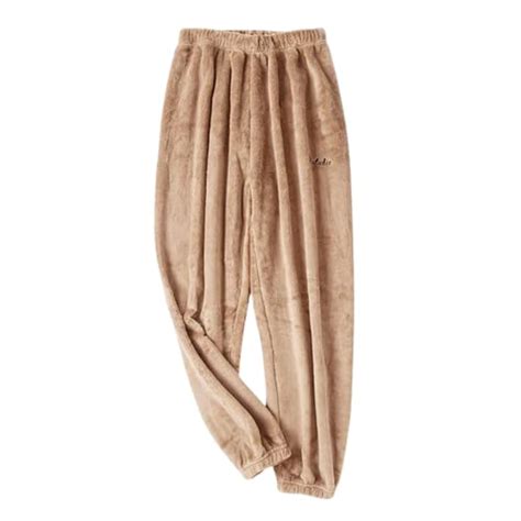 Buy SHAPERX Warm Woolen Winter Fleece Pyjamas Fleece Warm Night Plain ...