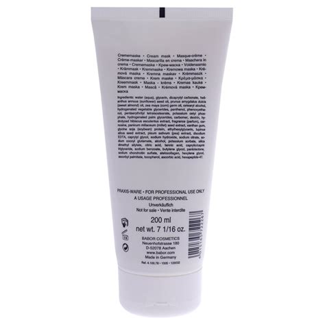 Buy Babor HSR Lifting Extra Firming Cream Mask for Women, 6.76 oz ...