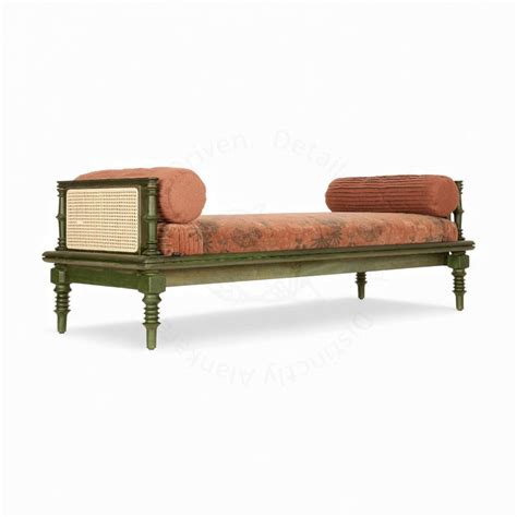 Megah - Teak Daybed, Stained | Alankaram