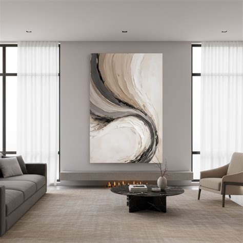 Blooming Harmony Textured Floral Arc | Luxury Wall Art