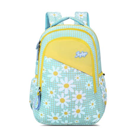 BLOOM 02 SCHOOL BACKPACK YELLOW BLUE – Skybags