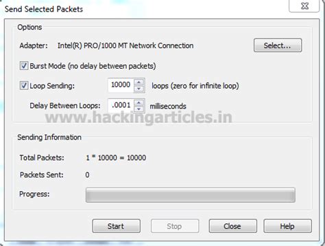 Packet Crafting with Colasoft Packet Builder - Hacking Articles