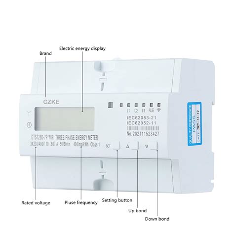 NFRFK 3 Phase Din Rail Tuya 50/60Hz 3 * 120V 3 * 220V 3 * India | Ubuy