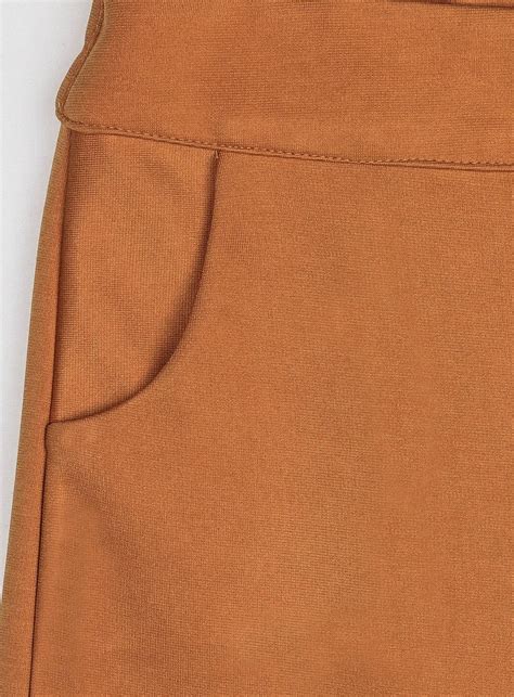 Girls Mustard Regular Culottes 12790 | Peppermint