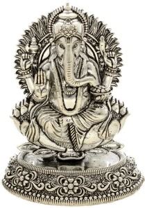 Sri Jagdamba Pearls 25 Grams Lord Vinayaka Silver Idol Decorative ...