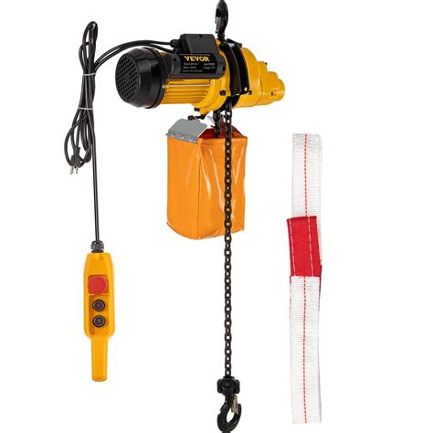 Buy VEVOR Lift Electric Hoist, 1100 lbs Electric Winch w/ 10ft Wired ...