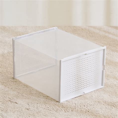 Buy Helios Ethan Click Stackable Shoe Box - XL from Helios by Home ...