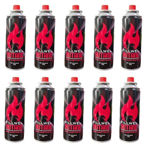 R H lifestyle 240gm Butane Gas Refill Single Nozzle Butane Gas Canister ...