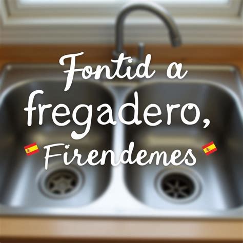 Sink In Spanish