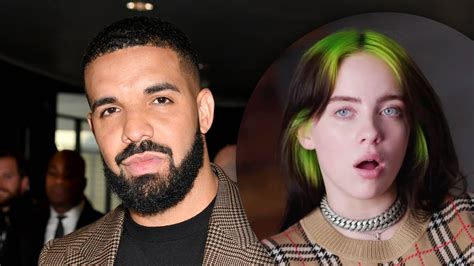 Billie Eilish Defends Drake After Criticism Over Texting Her And Millie ...