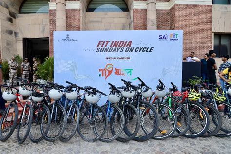 30th edition of Fit India Sundays on Cycle