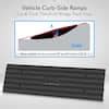Buy Car/Truck Curb Ramps Driveway Rubber Threshold Car Curb-Side ...