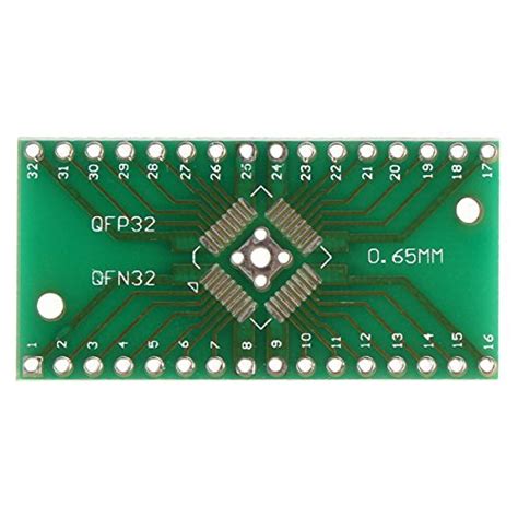 Generic Qfn32 Qfp32 Converter Smd To Dip Adapter Pcb Universal Board ...