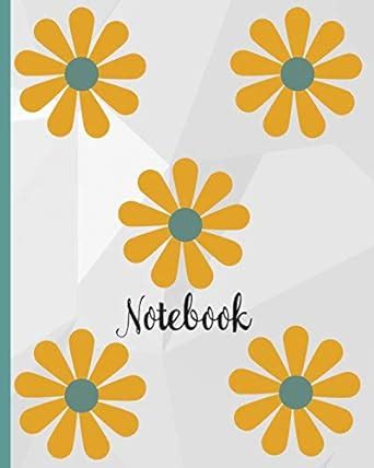Buy Notebook: Journaling Notebook, Commonplace Notepad, Floral Feather ...