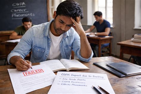 How Backlogs Affect CGPA and Career in Indian Universities - CGPAPercent.in