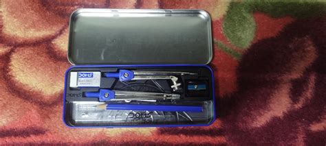 Doms Geommy Mathematical Drawing Instrument Box | Ensures Accuracy ...