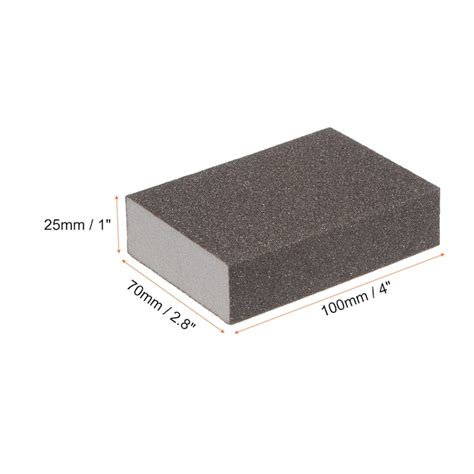 Harfington 10pcs Medium Grit Sanding Sponge Blocks 180-240 Grit Foam ...