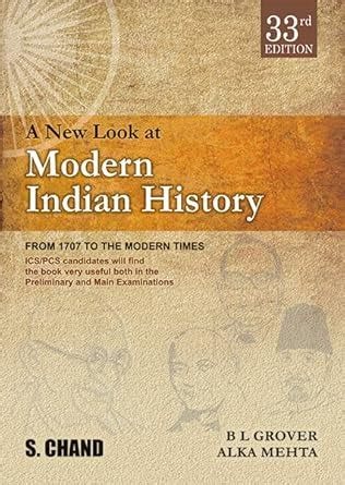 Buy A New Look at Modern Indian History : From 1707 to The Modern Times ...