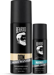 BEARDO Long Lasting Deo Sprays Combo for Men | Don Most Wanted ...
