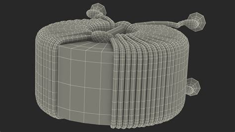 Toroidal Choke Coil Filter Inductor Soldered 3D model | 3D Molier ...