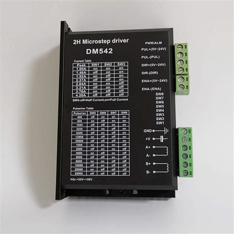 Buy DM542 Stepper Motor Driver for NEMA 17 and NEMA 23 Stepper Motor-1 ...