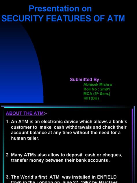 Automated teller machine ATM Security Features 的图像结果