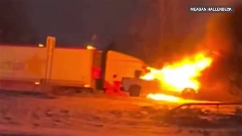 Small truck catches fire at busy I-87/I-90 interchange - WNYT.com ...