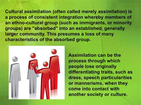 Acculturation and Assimilation the way to see the different views of a ...