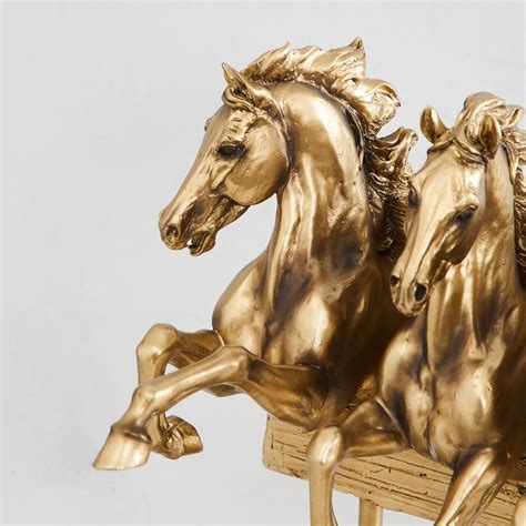 Buy Jaguar Polyresin Horses Figurine from Home Centre at just INR 2999.0